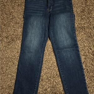 Good American Slim Straight Blue Jeans